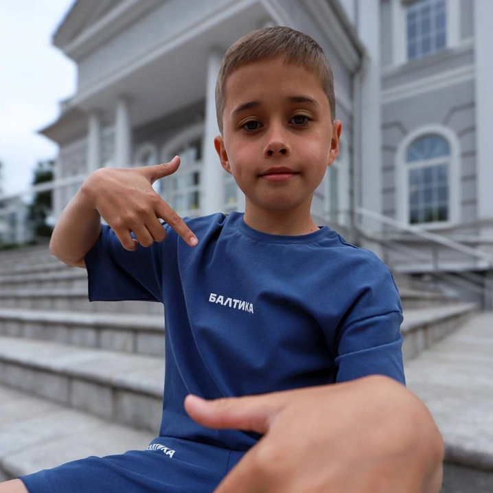 Комплект РодинахБалтика (Темно-синий, размер 110-116)