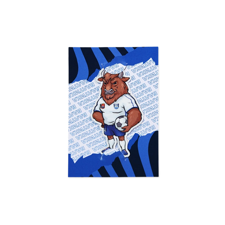 Магнит металлический Зубр (Многоцвет)