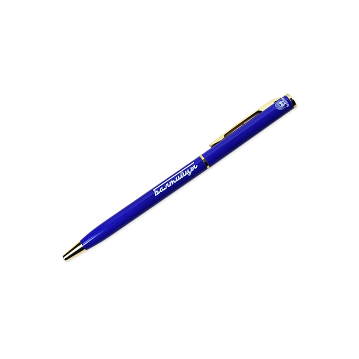 Ручка металлическая "Балтийцы", синяя (Цвет синий)