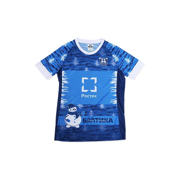 Футболка реплика игровая детская 25/26 (Новогодняя, 128)