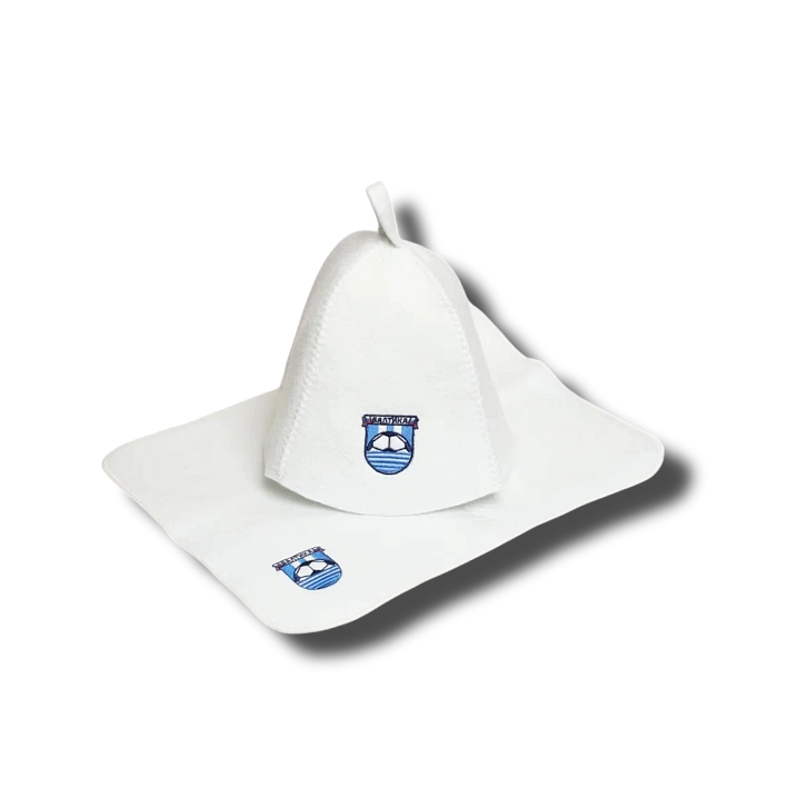 Банный набор №2 (Шапка, коврик)