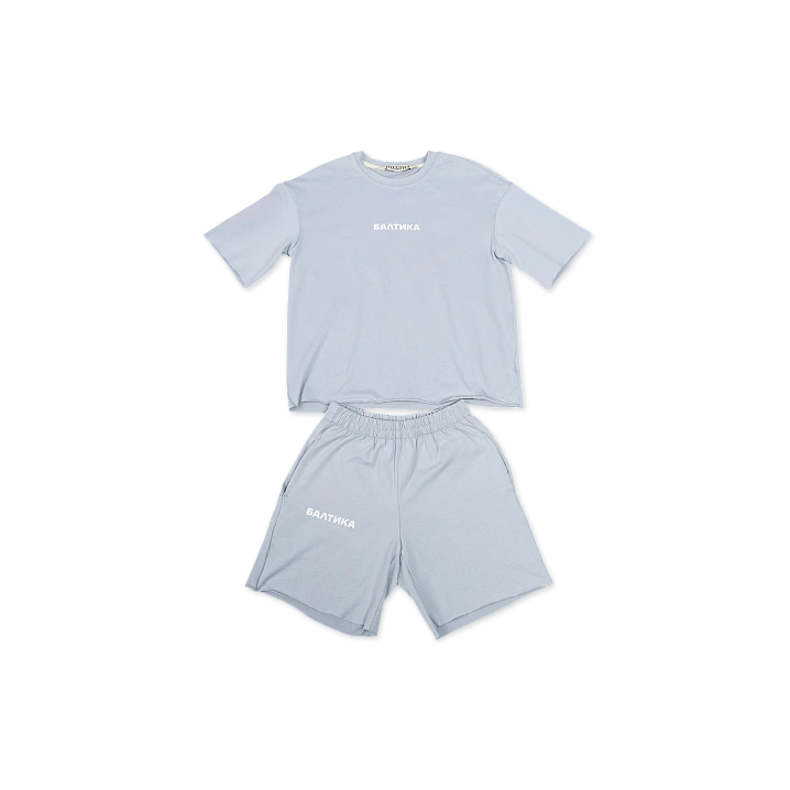Комплект "Родина х Балтика", серый (Цвет серый, размер 98-104)
